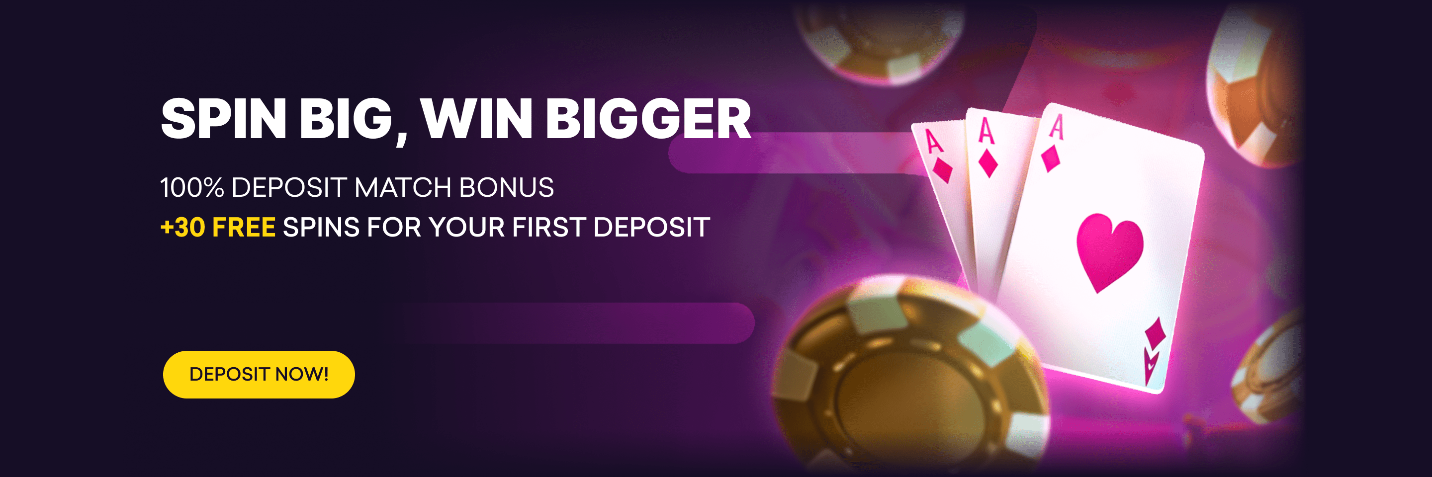 Spin big, win bigger