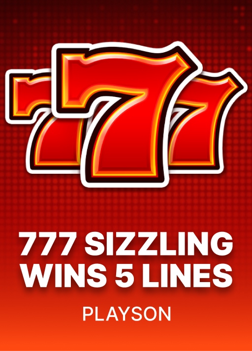 777 Sizzling Wins: 5 lines
