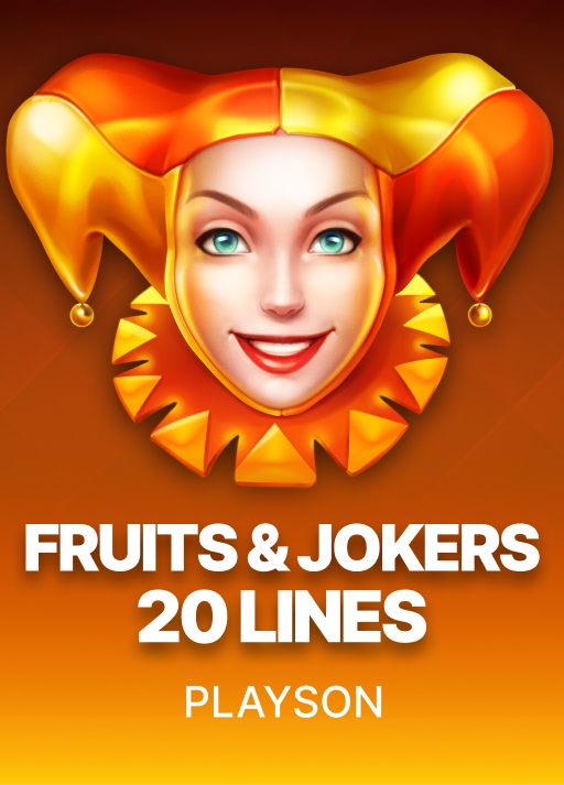 Fruits & Jokers: 20 lines
