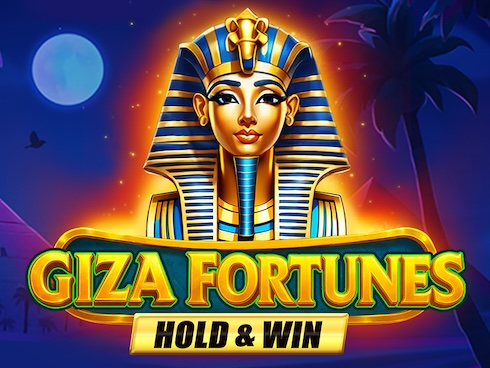 Giza Fortunes Hold and Win slot game screenshot showcasing bonus features at Spinbit casino